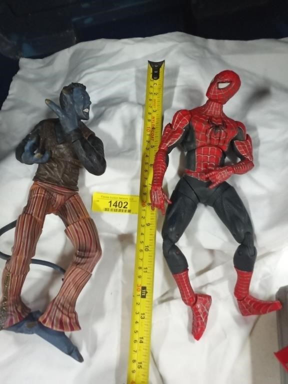 2003 MARVEL X-MEN THE MOVIE AND SPIDER-MAN LARGE