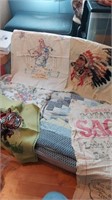 Quilts, embroidery,  and more