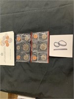 1989 UNCIRCULATED COIN SET