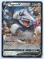 Aggron V - 096/172 - Ultra Rare NM, English Pokemo