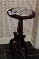 Marble Top Accent Stand 22"