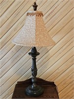 3 Way Bronze Colored Lamp. Tested wking. 29½" T