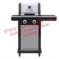 CharBroil Commercial 2-burn Grill& Griddle Combo