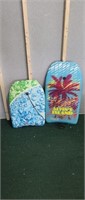 2 small flotation foam swimming boards