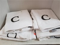 4 ct. - Avanti Bath Towels (C Embroidered)