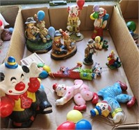 CLOWN FIGURINES ASSORTED