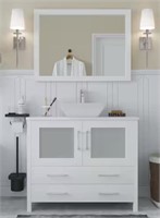 Retail$730  Bathroom Vanity/Mirror