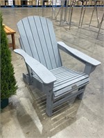 Adirondack Chair Grey