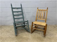 (2) Various Rocking Chairs