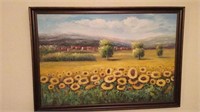 Painting: Sunflower Fields