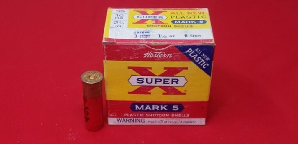 Western 16ga. 6 Shot 25 Round Ammo