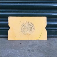 Embossed Shell Cast Iron Ground Cover