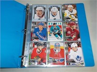 Lot of 63 Hockey Rookie cards in a binder