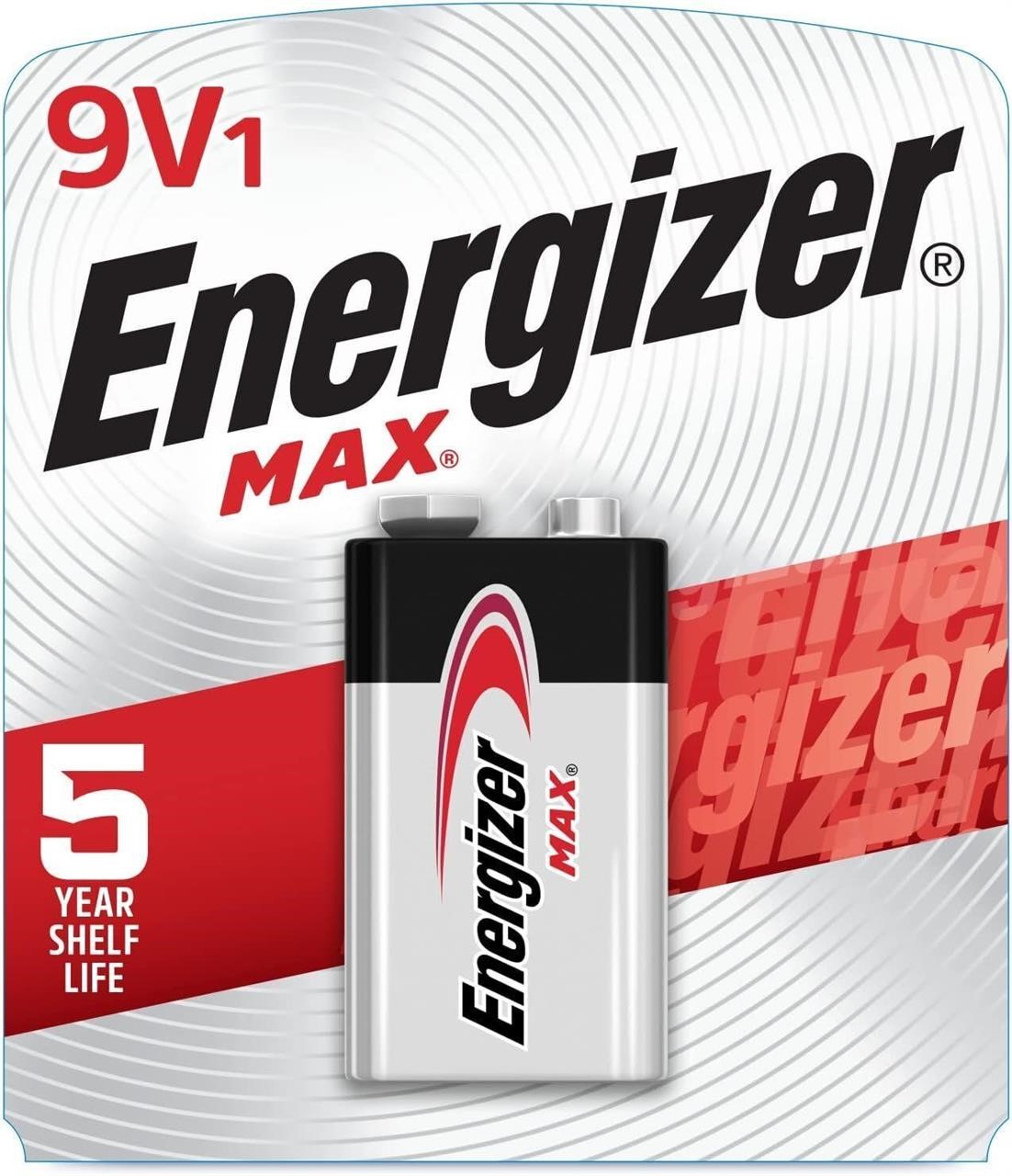 12-Pack Energizer MAX 9V Batteries