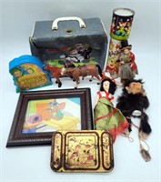 Vintage Toys, Kaleidoscope, Dolls+