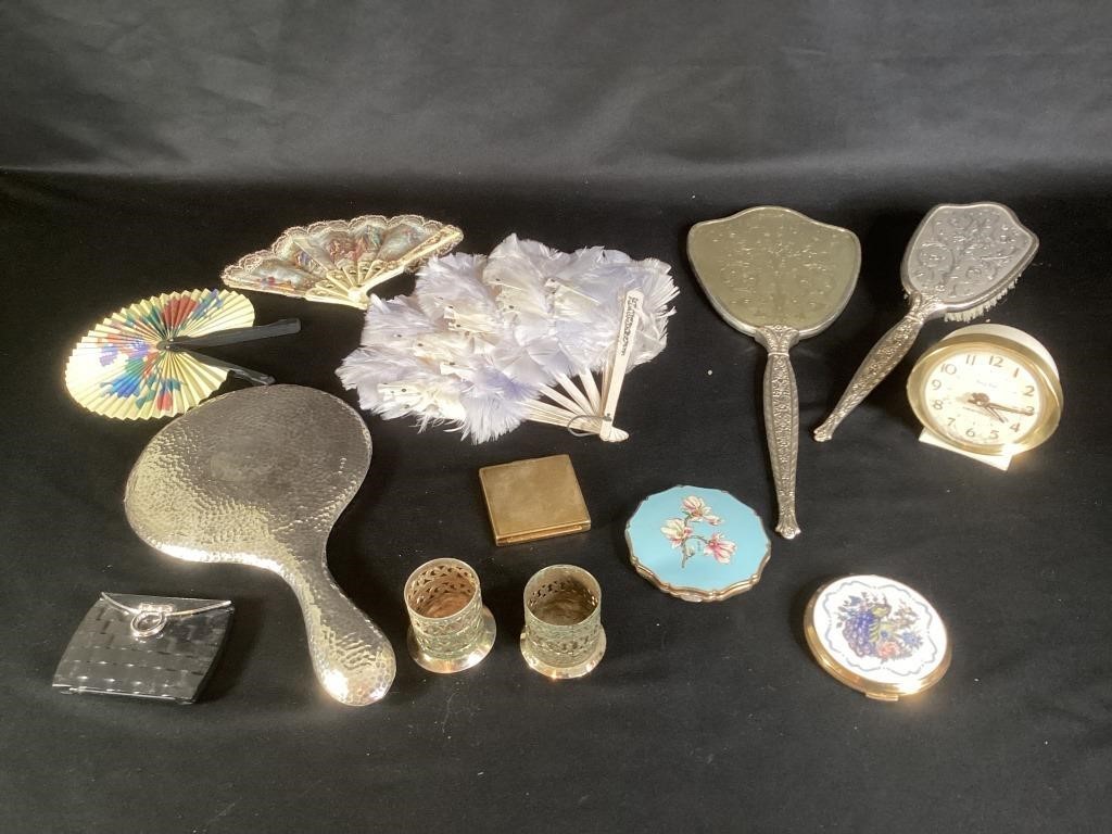 Vintage Dresser Mirrors,Fans & More