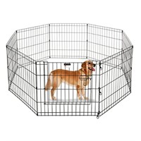 Puppy Playpen - Foldable Metal Exercise Enclosure