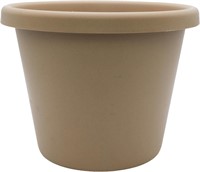 4 PACK 11.5in Round Classic Planters, Sandstone