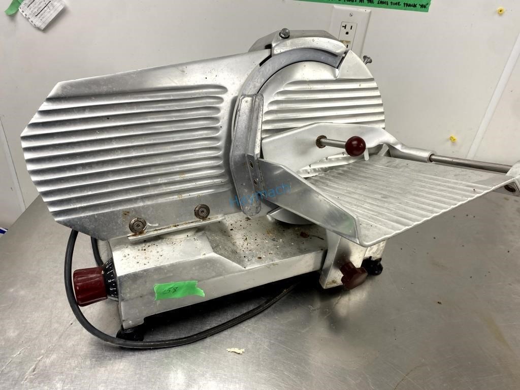 10'' DELI SLICER GL 250, 110V, 1/4 HP, 2 PHASE