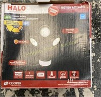 Halo LED Triple Head Security FloodLight