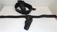2 Pistol Holster Belts