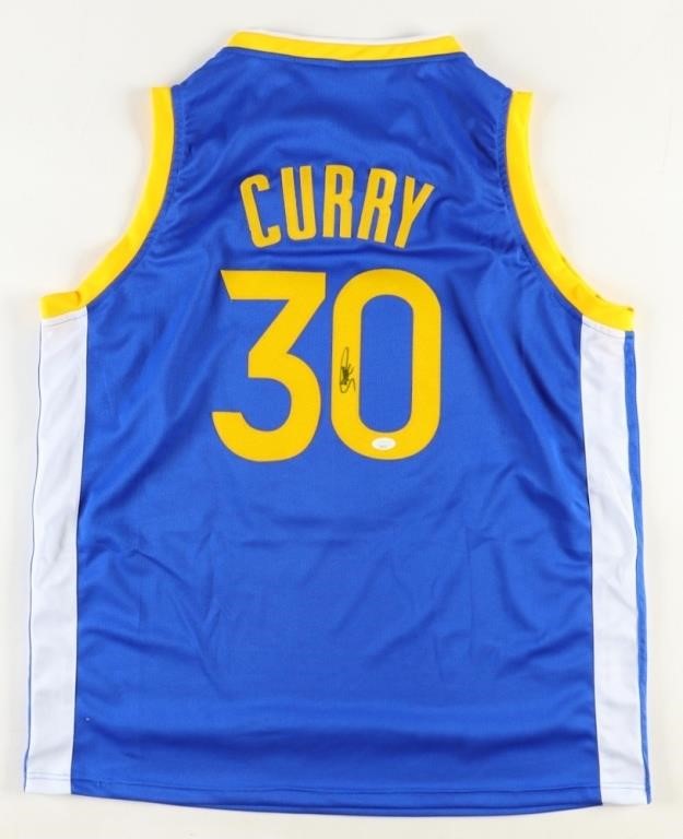 Autographed Stephen Curry Jersey