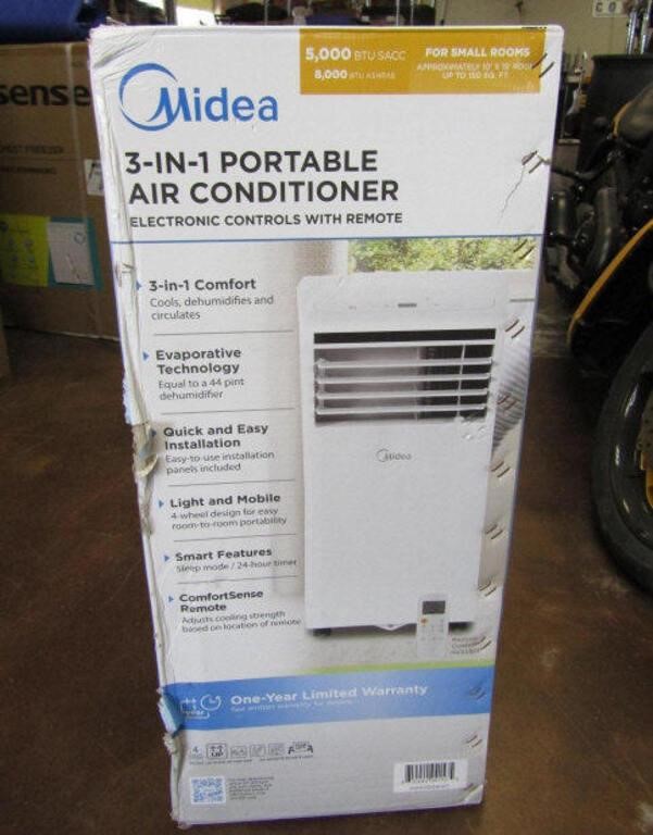 New Midea 5000BTU Portable Air Conditioner