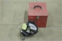 OPE Drill Master Gas Powered Drill, Starts and