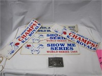 Kansas City Royals 1979 belt buckle &