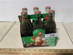Vintage 6-pack of Coca-Cola Classic