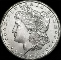 1885-CC US Morgan Silver Dollar Gem BU from Set