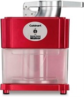 Cuisinart 20 Oz. Red Countertop Snow Cone Machine