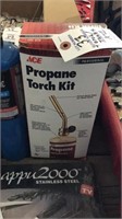 Propane torch kit and tanks
