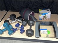Hand Weights, Ankle Weights, Digital Scale