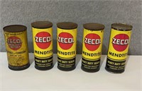 Vintage Zecol cans