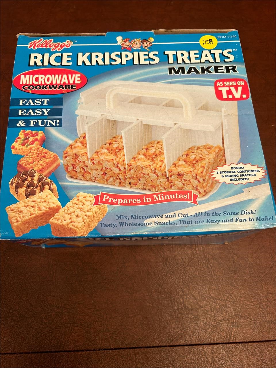 Kellogg's Rice Krispies Treats Maker -NIB