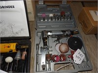 RIGHT ANGLE AIR GRINDER WITH EXTRAS