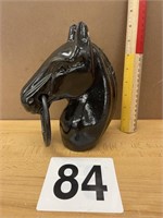 8" TALL CAST IRON HORSE HEAD