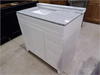 36" Bathroom Vanity W/ Top