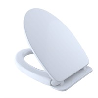 SoftClose Elongated Toilet Seat - Cotton White