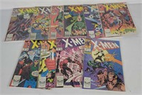 10 Uncanny X-men #238-43, 245-47, 249