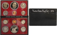 1974 United States Mint Proof Set 6 coins