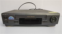 Sony HiFi Stereo VHS Player