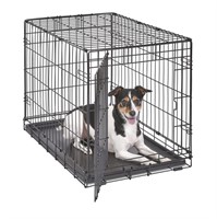 New World Pet Products Folding Metal Dog Crate;