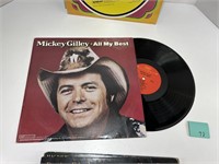 Mickey Gilley All my Best Lp Record