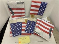 Lot of 10 Patriotic Aprons - New, Sealed