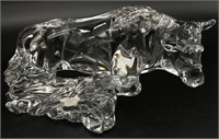 Wonders Of The Wild Crystal Bull Figurine