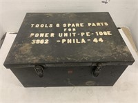 1944 Industrial Metal Box