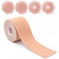 Breast lift tape and nip covers
