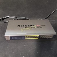Netgear ProSafe 24 port Switch (12 POE)